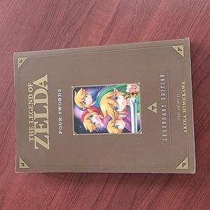 Legend of Zelda Legendary Edition Four Swords graphic novel paperback book